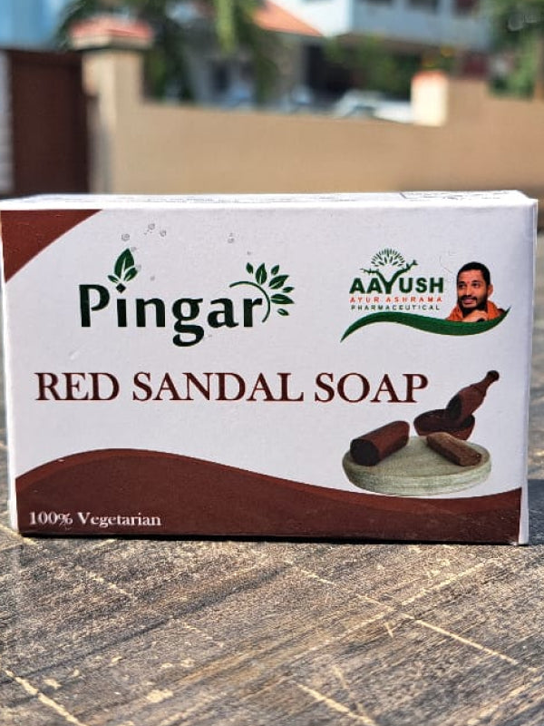 Pingar Red Sandal Soap